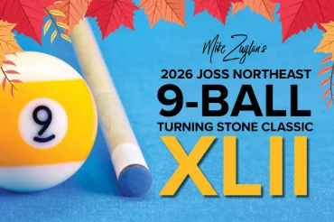 Mike Zuglan's 2026 Joss Northeast 9-Ball Turning Stone Classic XLII